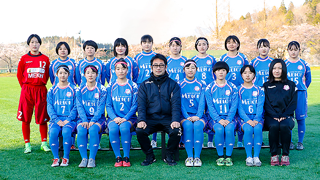 女子サッカー部 明桜高校