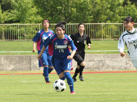 明桜女子サッカー部　東北高等学校サッカー選手権大会2014-01