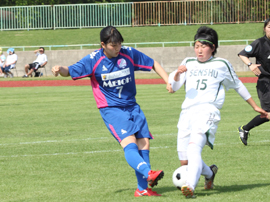 明桜女子サッカー部　東北高等学校サッカー選手権大会2014-03