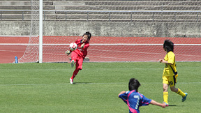 明桜女子サッカー部　高校総体サッカー競技（女子）県予選２