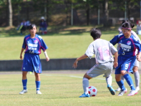 明桜女子サッカー部　高校総体東北地域予選2015-02