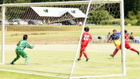 明桜女子サッカー部　全日本県秋田予選４