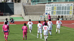明桜女子サッカー部　高校総体サッカー競技（女子）県予選５
