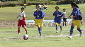 明桜女子サッカー部　全日本高校女子サッカー県予選２