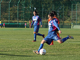 明桜女子サッカー部　2014-1001