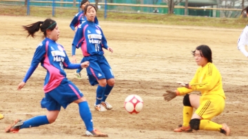 明桜女子サッカー部　2014-1001