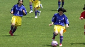 明桜女子サッカー部　（高校総体２）