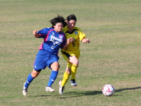 明桜女子サッカー部　選手権秋田県予選2015-02