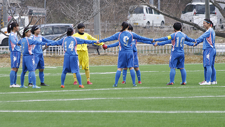 女子サッカー部 明桜高校