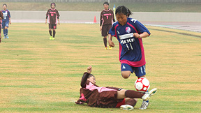 明桜女子サッカー部　高校総体サッカー競技（女子）東北地区予選２