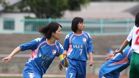 明桜女子サッカー部　高校総体秋田県予選2016-05