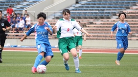 明桜女子サッカー部　高校総体秋田県予選2016-06