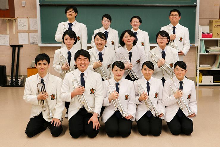 明桜高校吹奏楽部 トランペットパート